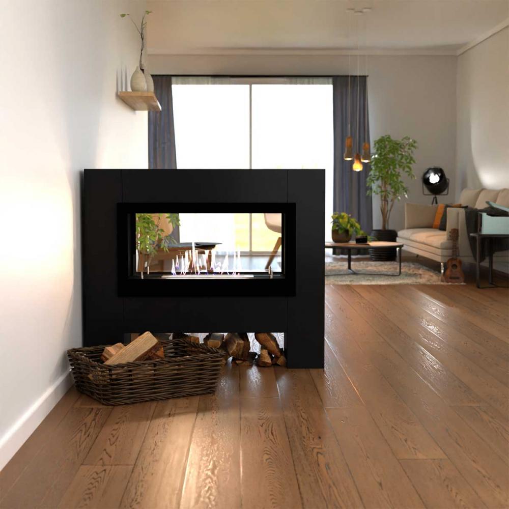 Glowfire ethanol fireplace Harstad